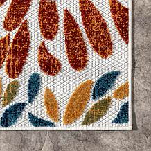 nuLOOM 7' 6" x 9' 6" Monique Floral Indoor/Outdoor Area Rug
