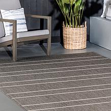 nuLOOM Alaina 4' x 6' Indoor/Outdoor Striped Area Rug