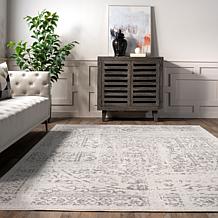 nuLOOM Arlena Vintage Traditional Area Rug - 2' 6" x 8' Gray