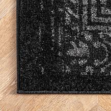 nuLOOM Arlena Vintage Traditional Area Rug 5' x 8' Black