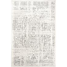 nuLOOM Arlena Vintage Traditional Area Rug 7' 6" x 9' 6" Gray
