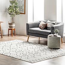 nuLOOM Bev Moroccan Machine Washable Shag 6' x 9' Area Rug