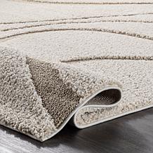nuLOOM Carolyn Modern Shag Area Rug - 2' 6" x 6' Cream