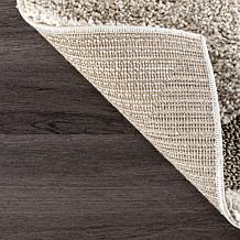 nuLOOM Carolyn Modern Shag Area Rug - 5' 3" x 7' 6" Cream