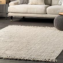 nuLOOM Daniela Farmhouse Chunky Jute Area Rug - 7'6" x 10'6" Off White