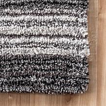 nuLOOM Drey Striped Shag 2' 6" x 6' Area Rug