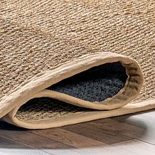 nuLOOM Elijah Farmhouse Seagrass Area Rug 6' x 9' Beige