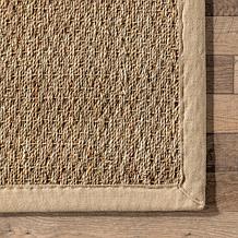 nuLOOM Elijah Farmhouse Seagrass Area Rug 8' x 10' Beige