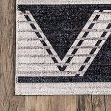 nuLOOM Evia Tribal Stripes Machine Washable 5' x 8' Area Rug