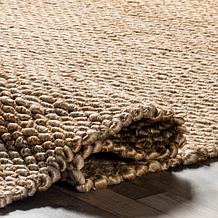 nuLOOM Hailey 3' x 5' Hand Woven Jute Area Rug