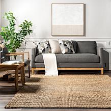 nuLOOM Hailey 4' x 6' Hand Woven Jute Area Rug