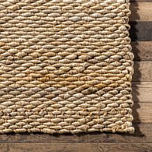 nuLOOM Hailey 5' x 8' Hand Woven Jute Area Rug