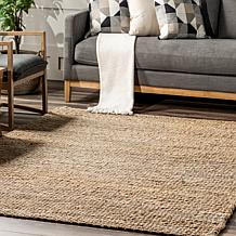 nuLOOM Hailey 8' x 10' Hand Woven Jute Area Rug 