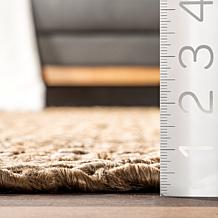 nuLOOM Hailey 8' x 10' Hand Woven Jute Area Rug 