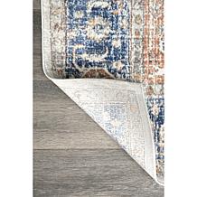 nuLOOM Jacquie Vintage Floral Area Rug - 3' x 5' Blue