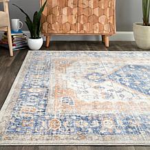 nuLOOM Jacquie Vintage Floral Area Rug - 3' x 5' Blue