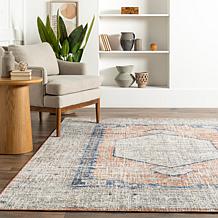 nuLOOM Jacquie Vintage Floral Area Rug - 4' x 6' Peach