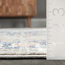 nuLOOM Jacquie Vintage Floral Area Rug 5' x 7' 5" Blue
