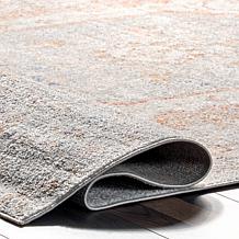 nuLOOM Jacquie Vintage Floral Area Rug - 5' x 7' 5" Silver