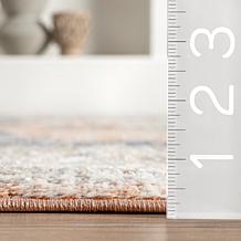 nuLOOM Jacquie Vintage Floral Area Rug - 6' 7" x 9' Peach