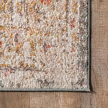 nuLOOM Justine Vintage Medallion 7' 10" x 10' Area Rug