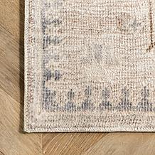 nuLOOM Krystin Distressed Machine Washable 6' x 9' Area Rug