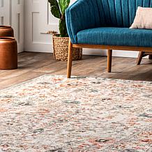 nuLOOM Lenore Vintage Floral 3' x 5' Area Rug