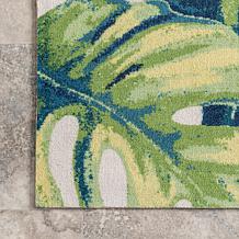 nuLOOM Lisa Floral Indoor/Outdoor 3' x 5' Area Rug