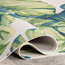 nuLOOM Lisa Floral Indoor/Outdoor 4' x 6' Area Rug