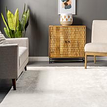 nuLOOM Loni Solid Machine Washable Shag 6' x 9' Area Rug