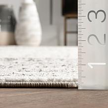 nuLOOM Minta Vintage Transitional Area Rug - 4' x 6' Grey