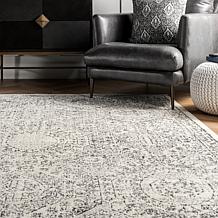 nuLOOM Minta Vintage Transitional Area Rug - 5' x 7' 5" Grey