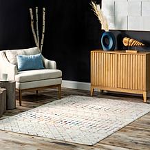 nuLOOM Moroccan Blythe Area Rug - 5' x 7' 5" Light Multi