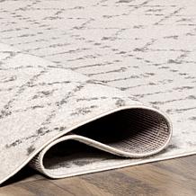 nuLOOM Moroccan Blythe Area Rug - 6' 7" x 9' Gray