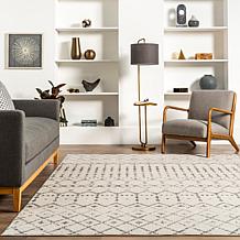 nuLOOM Moroccan Blythe Area Rug - 6' 7" x 9' Gray
