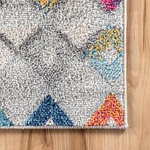 nuLOOM Moroccan Blythe Area Rug - 6' 7" x 9' Multi