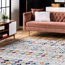nuLOOM Moroccan Blythe Area Rug - 6' 7" x 9' Multi