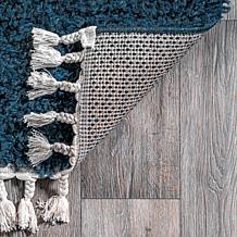 nuLOOM Neva 6' 7" x 9' Modern Tasseled Shag Area Rug