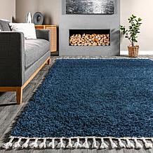 nuLOOM Neva 6' 7" x 9' Modern Tasseled Shag Area Rug