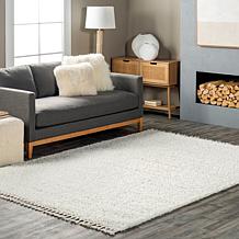 nuLOOM Neva Modern Tasseled Shag 4' x 6' Area Rug 