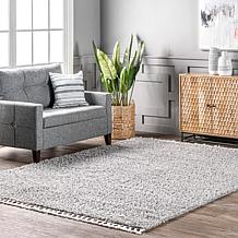 nuLOOM Neva Modern Tasseled Shag 6' 7" x 9' Area Rug