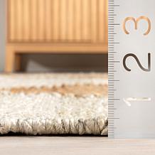 nuLOOM Pandora 3' x 5' Diamond Jute Area Rug