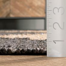 nuLOOM Pandora 4' x 6' Diamond Jute Area Rug 