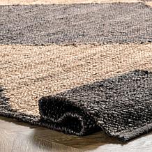 nuLOOM Pandora 5' x 8' Diamond Jute Area Rug