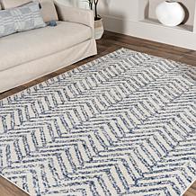 nuLOOM Rosanne Transitional Striped Area Rug - 4' x 6' Blue