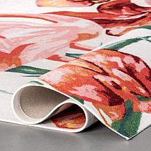 nuLOOM Stephanie Tropical Flamingo Indoor/Outdoor 8' x 10' Area Rug