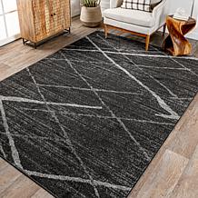 nuLOOM Thigpen Contemporary Area Rug - 2' 5" x 9' 5" Dark Gray