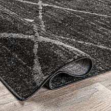 nuLOOM Thigpen Contemporary Area Rug - 5' x 8' Dark Gray