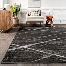 nuLOOM Thigpen Contemporary Area Rug - 5' x 8' Dark Gray