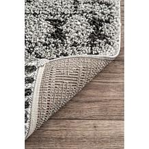 nuLOOM Vasiliki Moroccan Shag Tasseled Area Rug